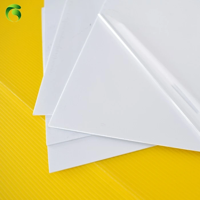 pvc sheets with glue maker